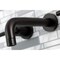 Kingston Brass KS8125CKL Two-Handle Wall Mount Bathroom Faucet, Oil Rubbed Bronze KS8125CKL - alternate 2